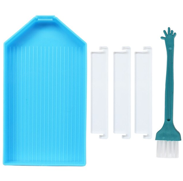 XL Schudbak met kwast